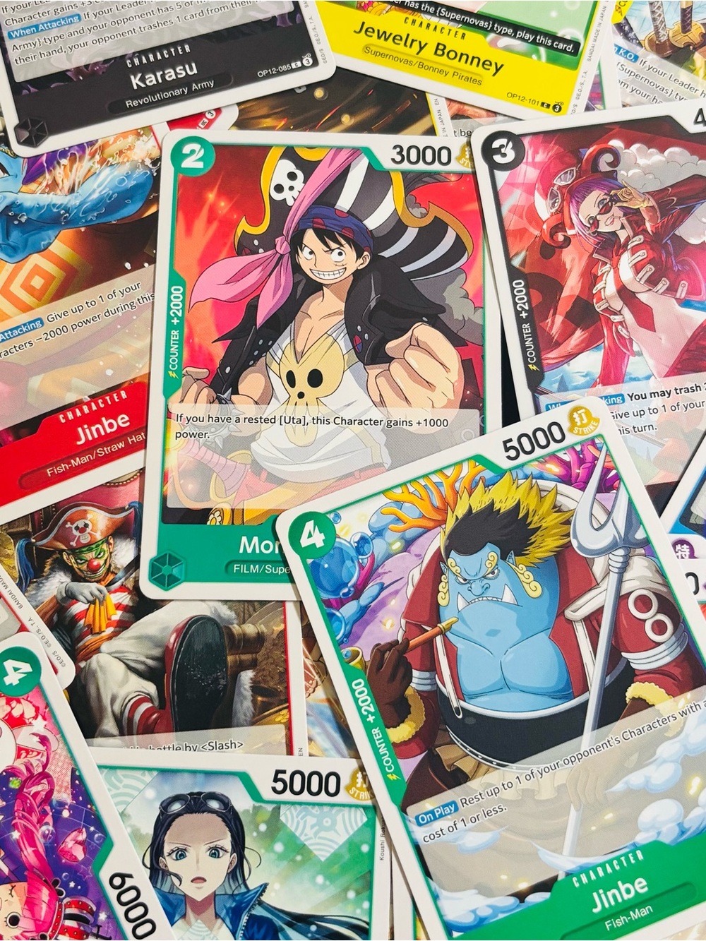 Onepiece Trading Card Lot 100 cards bulk